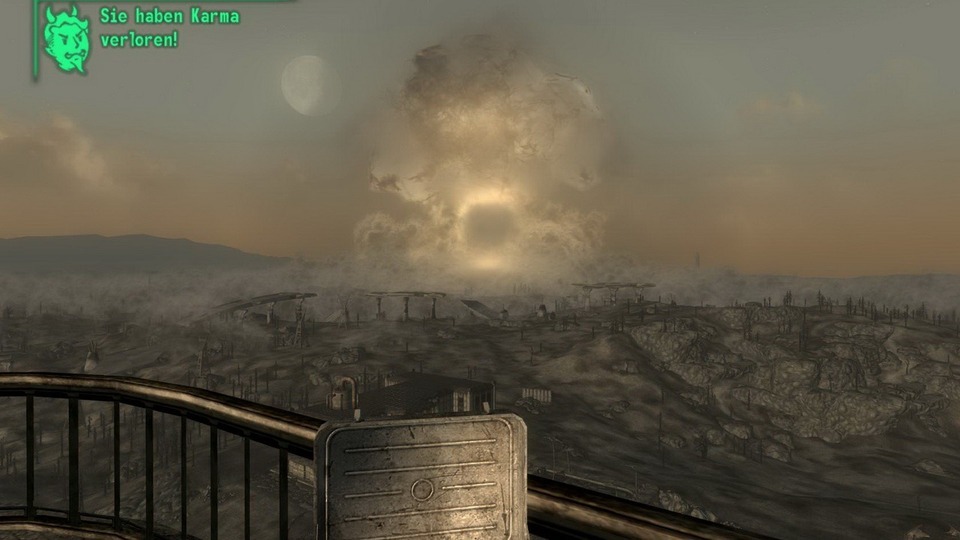 Der böse Weg sorgt für ein schlechtes Karma