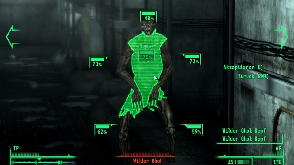 Mit dem V.A.T.S. ist nicht alles in Echtzeit