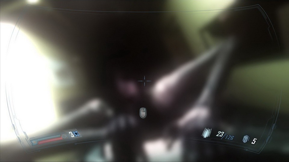 Wie hier greift Alma den Spieler ziemlich häufig an