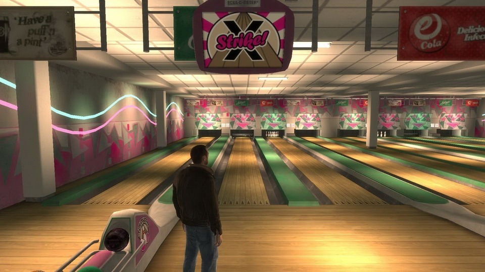 Bowling ist eine der vielen möglichen Freizeitaktivitäten