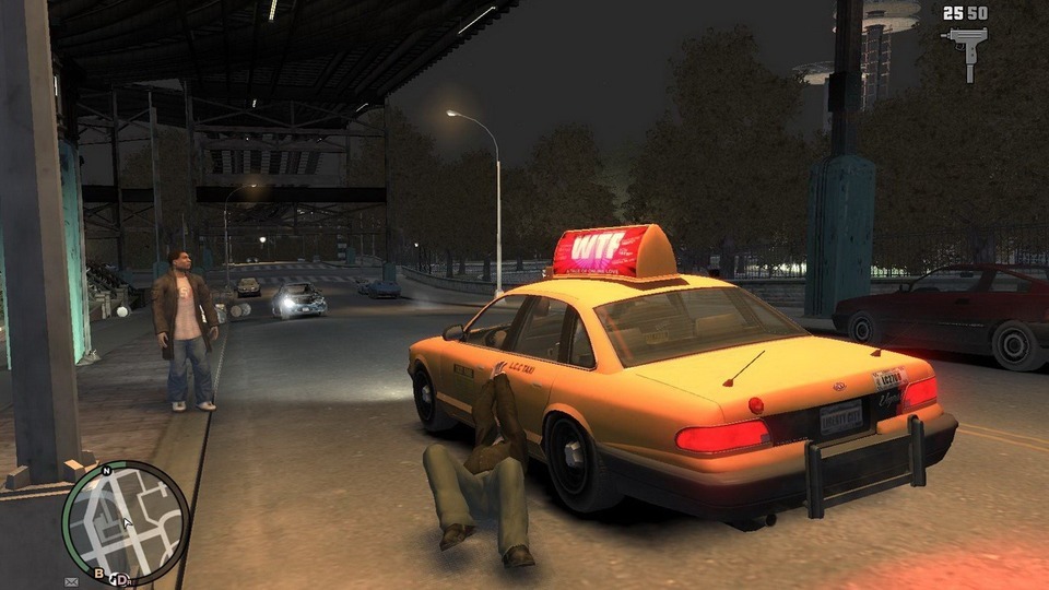 Dieser Besitzer hängt an seinem Taxi – im wahrsten Sinne des Wortes.