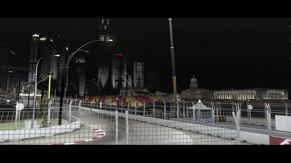 Auch das Nachtrennen bei Singapur ist in F1 2010 enthalten