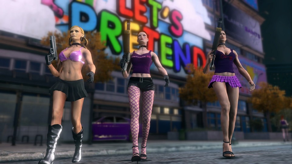 Saints Row The Third DLC mit Penthouse Pets GamingCore